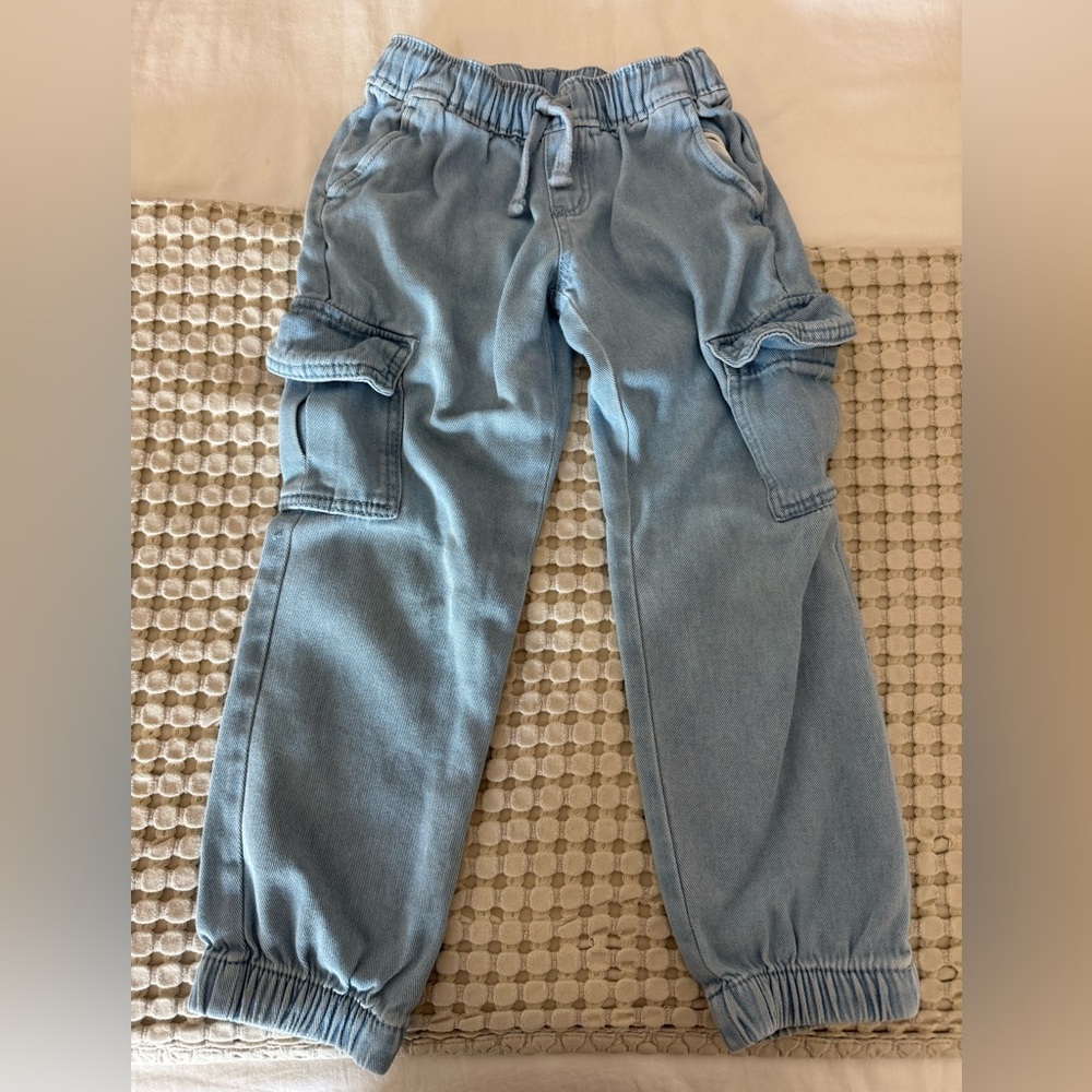 Cat and Jack XS Cargo Denim Pants